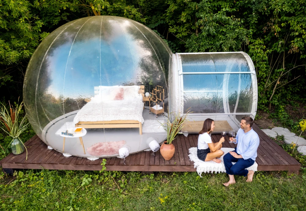 big clear bubble tent