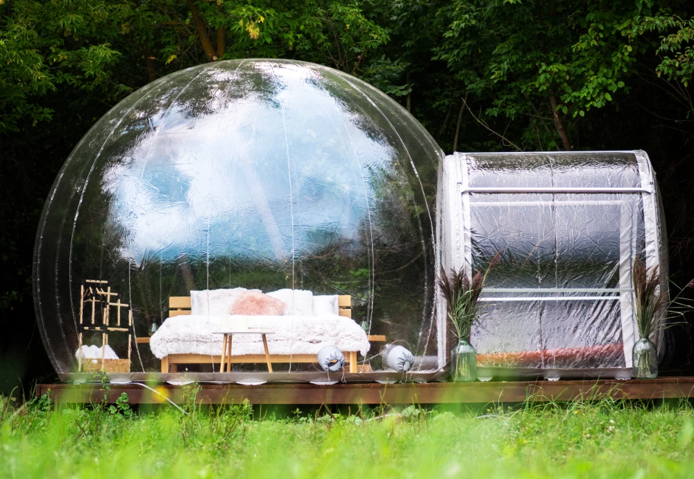 big clear bubble tent