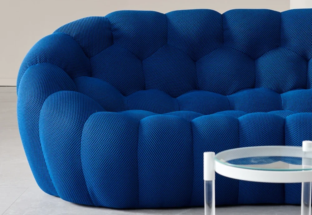 velvet bubble couch