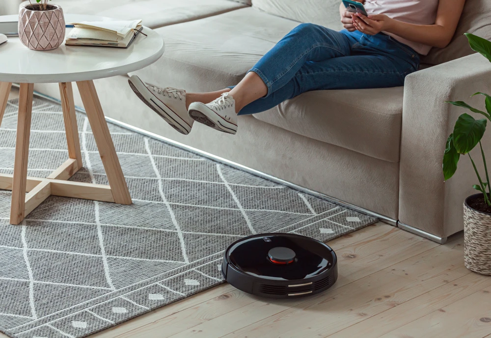 robot vacuum pet hair self cleaning